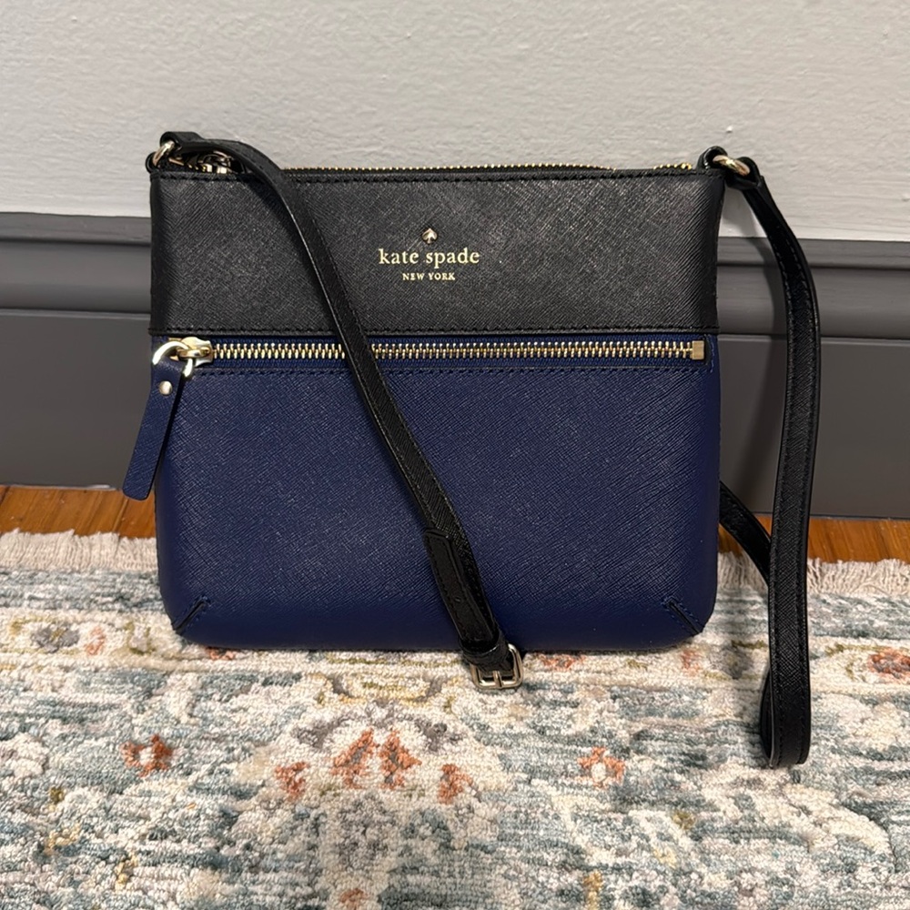 Kate Spade Cedar Street Navy & Black Tenley Crossbody
